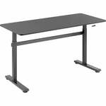 Frame zit/sta bureau Homeworx elektrisch verstelbaar - zwart - Leen Bakker
