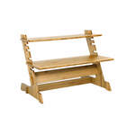Elektrisch verstelbaar zit-sta bureau frame wit