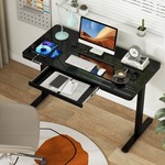 Infinity Goods Zit Sta Bureau - Elektrisch Verstelbaar In Hoogte - 120 x 60 CM - Zwart