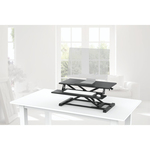 Bureau verhoger zit sta werkplek - ergonomisch hoogte verstelbaar bureau - 95 cm breed