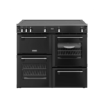 Stoves Richmond 100 Ei, Zwart
