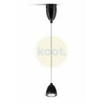 Hanglamp zwart goud &apos;Tunno&apos; E27 fitting 380mm