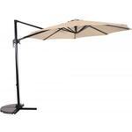 Zweefparasol Libra 250 x 250 cm taupe