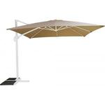 Zweefparasol Gemini 300 cm grijs