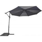 Zweefparasol Virgo 300 x 300 cm met volan taupe